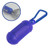 Translucent Blue - Pet Bag Dispenser w/ Carabiner Clip - 1 Color Imprint