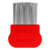 Red - Dog Flea Comb