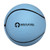 Light Blue/Black - 2 1/2" Basketball Stress Reliever