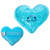 Pastel Blue - Plush Heart Hot/Cold Pack