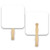 Rounded Square Shape Single Hand Fan