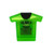 Green Blank - T-Shirt Shapes Magnetic Memo Clip