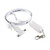 Royal Blue Logo - 2 In 1 Lanyard USB Cable