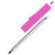 White Blank - Jumbo Pocket Screwdriver - Reversible 3/16" Flat Tip/#1 Phillips Blade w/Valve Stem Top