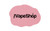 Pink Logo - 4" Econo Compressed Cloud Sponge