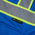 3C Products Non-ANSI, Royal Blue Safety Vest with Multi Pockets