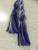 Blue/White Blank Close up View - Graduation Honor Cord
