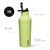 Alternate - CORKCICLE® Sport Canteen Soft Touch- 20 Oz. - Citron