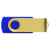 iClick® 3.0 Gold Swivel USB Flash Drive 8GB