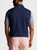 Navy Blue Blank Back Lifestyle - Peter Millar® Galway Performance Quarter-Zip Vest