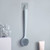 Silicone Circular Back Scrubber for Shower Dual Sides Body Scrubber Exfoliator with Long Handle