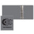 Gray Imprinted - 3" Calssic Angle D Ring Binder