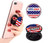 Patriotic American Flag Yoga Phone Stand