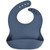 Navy Blue - Unisex Silicone Baby Bibs