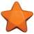 Orange - PU Star Stress Reliever