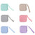 Square Silicone Mini Makeup Bag Pouch for Purse
