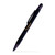 BLACK - Fleetwood Stylus Satin Soft Touch Gel Click Pen (Recycled Aluminum)