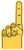 Athletic Gold - 16" #1 Foam Finger