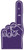 Purple - 16" #1 Foam Finger