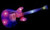 Electric Guitar Flash Lapel Pin