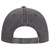 Back - Char. Gray - OTTO Garment Washed Pigment Dyed Cotton Twill 6 Panel Low Profile Dad Hat
