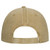 Back - Khaki - OTTO Garment Washed Pigment Dyed Cotton Twill 6 Panel Low Profile Dad Hat