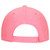 Back - Pink - OTTO Garment Washed Pigment Dyed Cotton Twill 6 Panel Low Profile Dad Hat