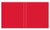 Red Blank - 1/2" Round Junior Ring Vinyl Binder