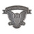 Antique Silver Logo - 7/8" Die Struck Antique Lapel Pin