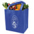 Royal Blue - Grocery Tote Bag W/Reinforced Base