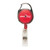 Translucent Red Logo - Badge Reel with Carabiner