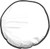 White Blank - Prest-O-Shade LS Full Color almos Full Bleed Patented Single Loop Sun shade contoured with winglets