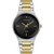 Caravelle by Bulova Men's Gold & Silver-Tone Bracelet Diamond Watch