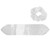 white blank - Scrunchie with Full Color Bow