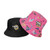 Pink Branded - Sublimated Reversible Bucket Hat