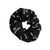 Black Branded - Digitally Sublimated Hair Scrunchie