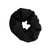 Black Blank - Digitally Sublimated Hair Scrunchie