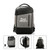 Heathered Laptop Backpack with USB Charging Socket