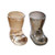 Gold/Silver - 13 oz. Elegant Boot Glass
