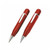 Red - Wooden Ballpoint Pen USB Flash Drive