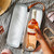 Grey - Rabbit Wine Bottle Carrier