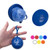 Portable Disposable Raincoat With Ball/Keychain