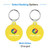 Royal Blue Logo - Round Shaped Silicone Keychain