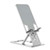 Silver - Foldable Aluminum Phone & Tablet Stand