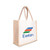 Tan Logo - Jute Cotton Tote w/ Jute Webbing Handle