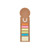 Brown - Ruler Printed 5-color Sticky Flags Notes Booklet