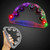 9" Clear Light-Up Tambourine