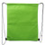 Lime Green Blank - Non-Woven Drawstring Backpacks (14.5"x17.5")