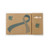 Natural Kraft Brown Logo - Awareness Ribbon Adult Coloring Book & 6-Color Pencil Set To-Go
