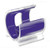 Purple - Clam Cell Phone Holder